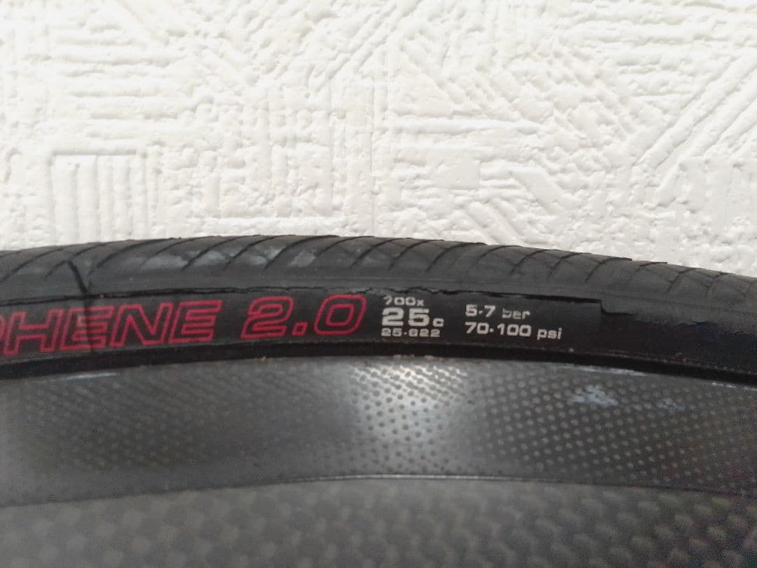 カーボンホイール リア ピスト ディープリム 88mm ノーブランド 700c