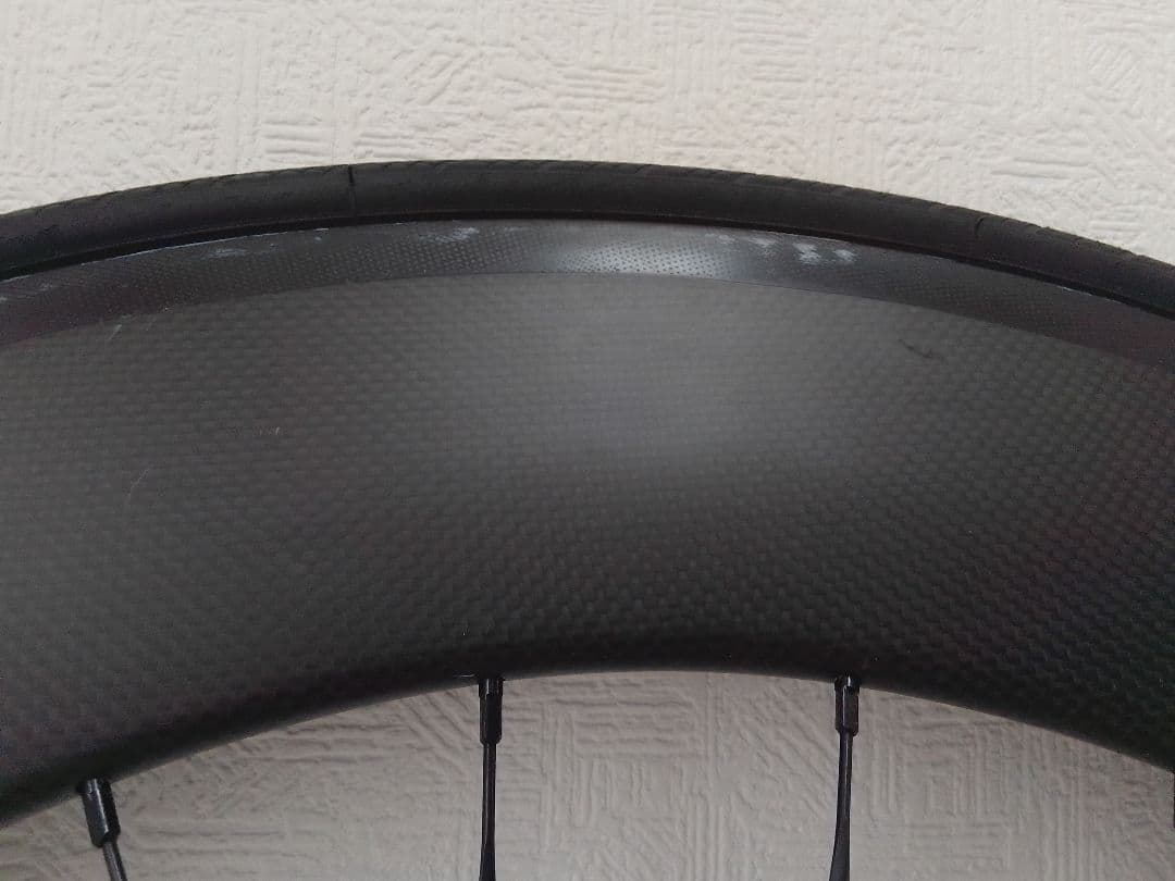 カーボンホイール リア ピスト ディープリム 88mm ノーブランド 700c