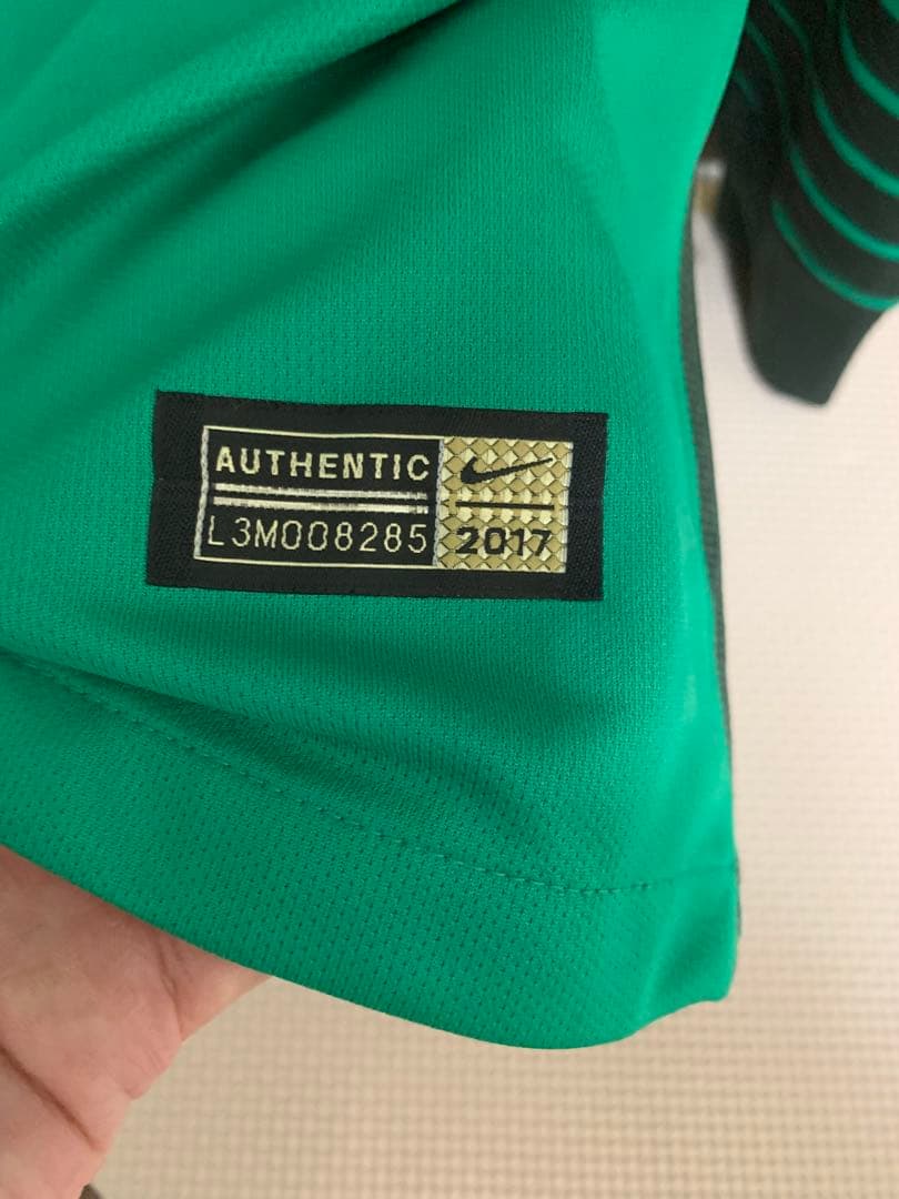 2017 NIKE 鹿島アントラーズ　選手支給ユニフォーム　曽ヶ端準