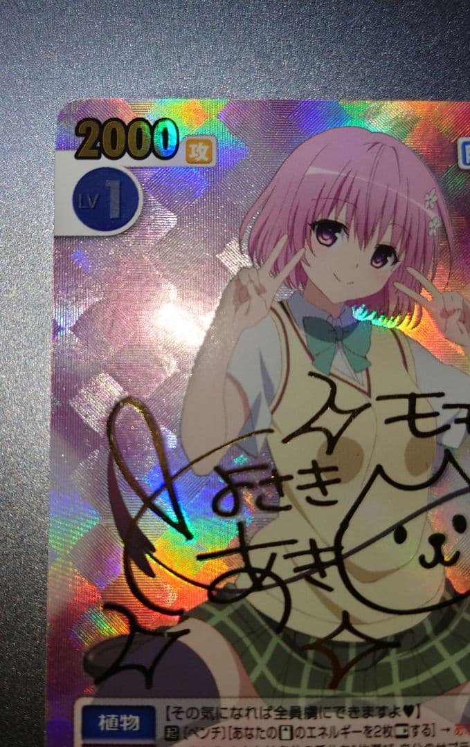 ヴィクトリースパーク　ToLOVEる　ピースサイン　モモ