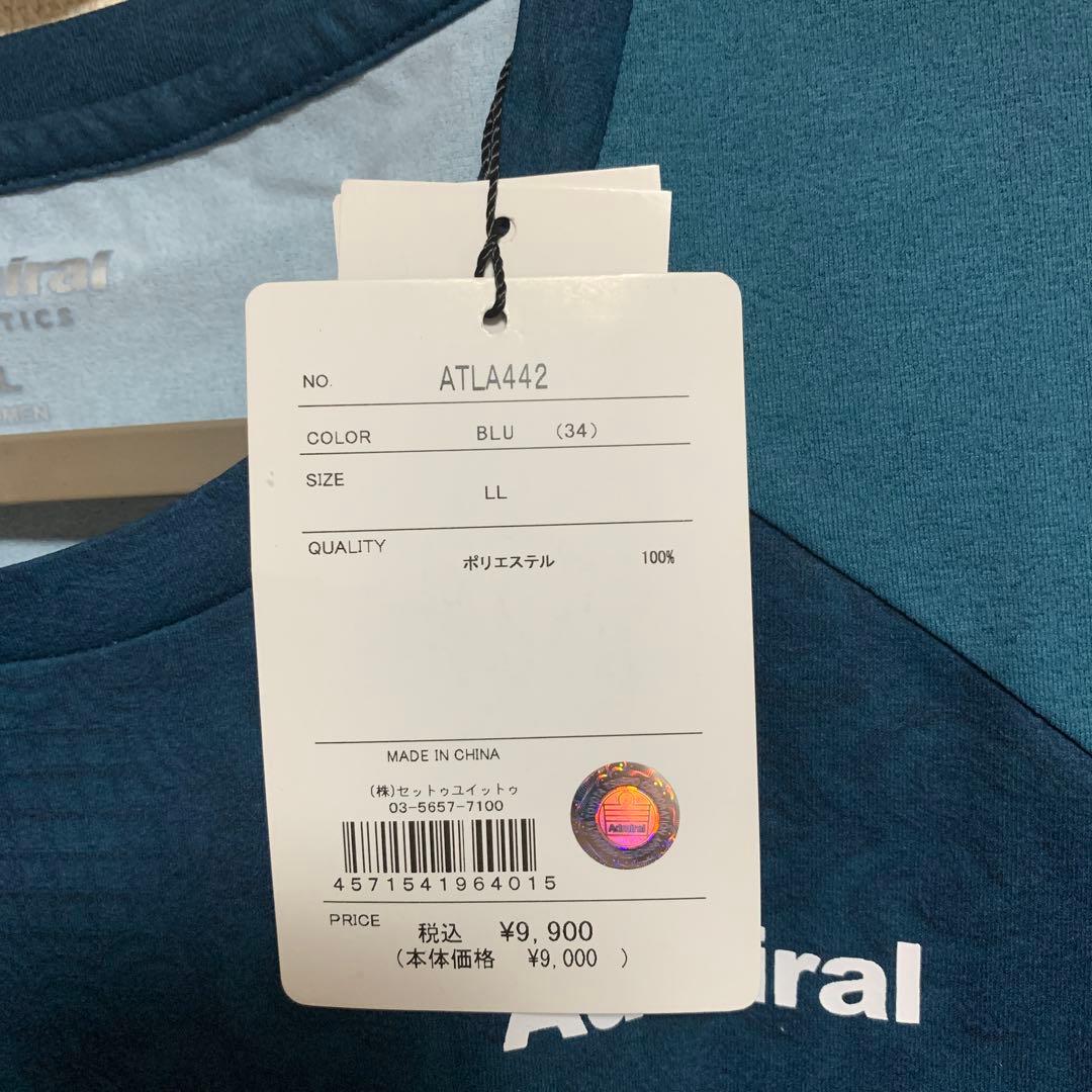 Admiral ブルー Tシャツ LLサイズ