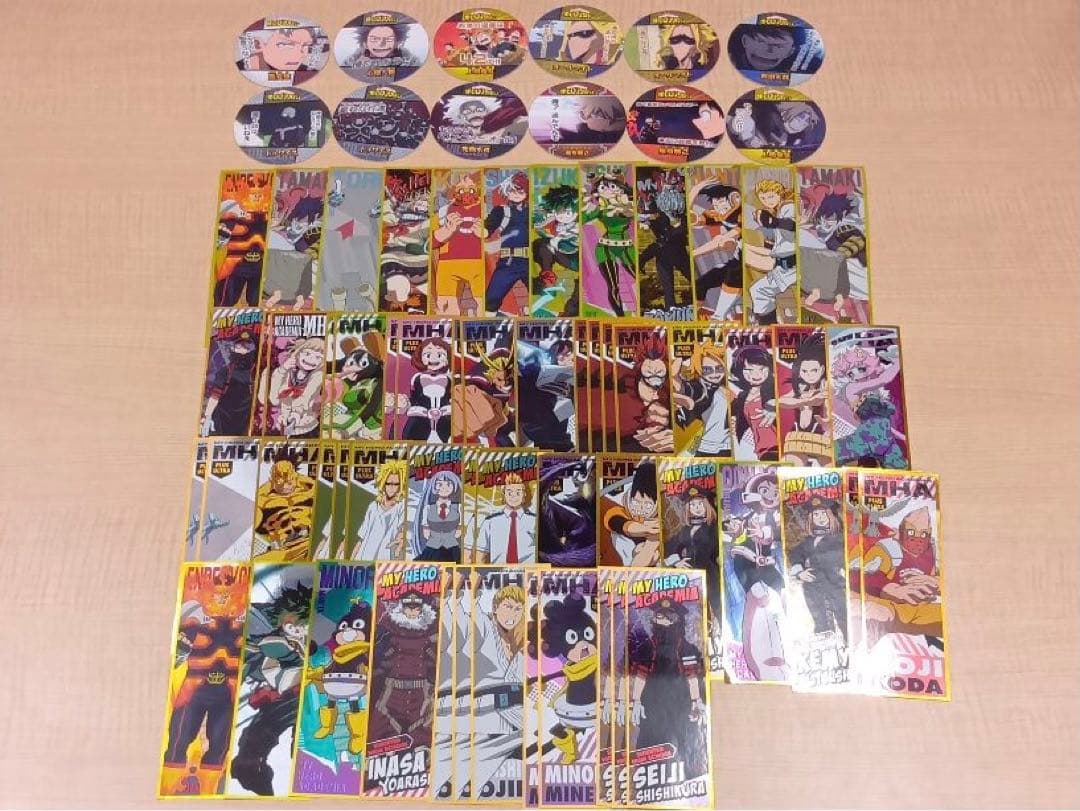 ❶ヒロアカ 色紙 アトコ 紙類 ステッカーなど 大量 まとめ売り