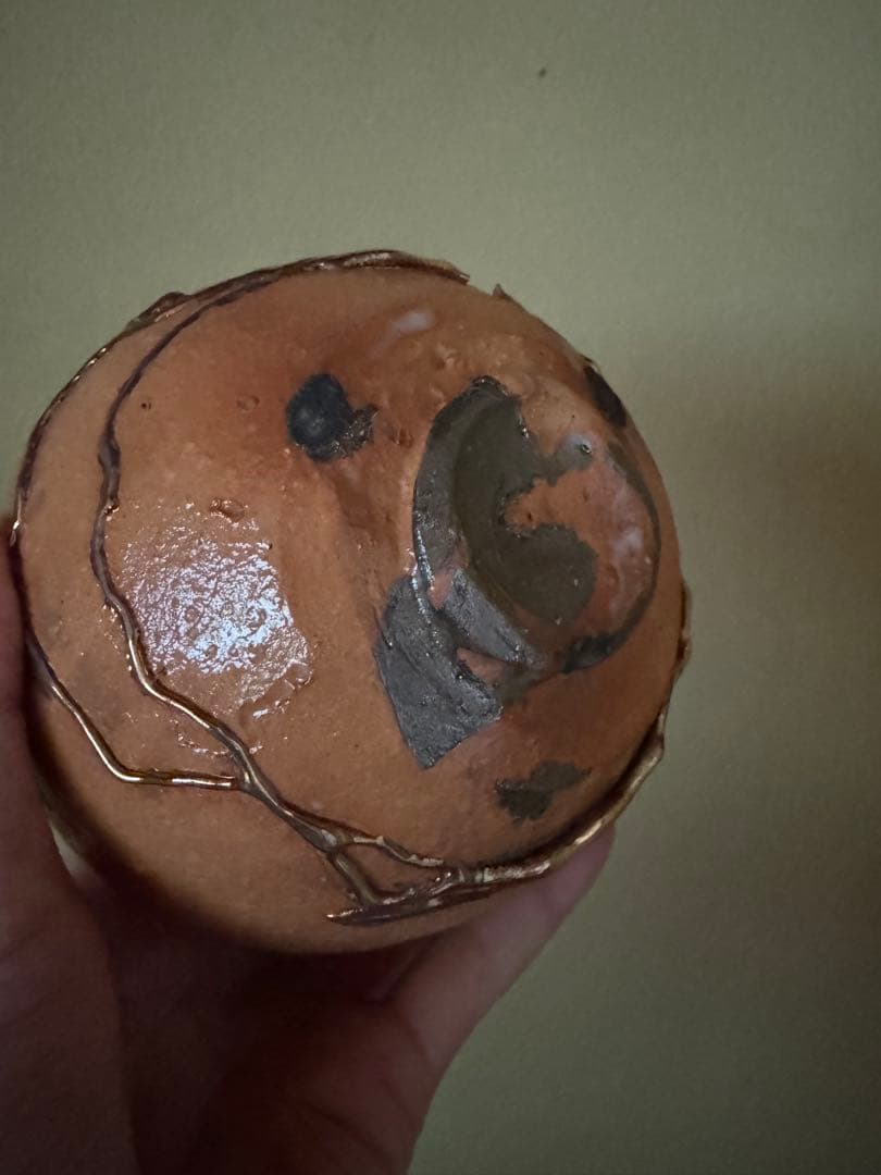 市川透　茶碗　現代アート　備前