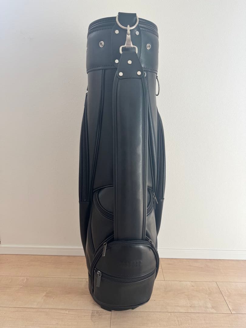 BARNIS NEW YORK ブラックゴルフバッグ カート型