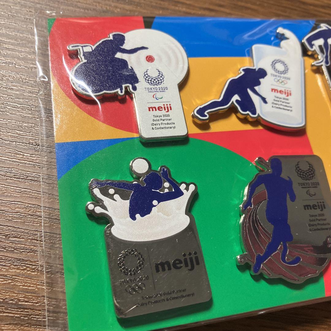 東京オリンピック パラリンピック 明治 ピンバッジ　ピンズ