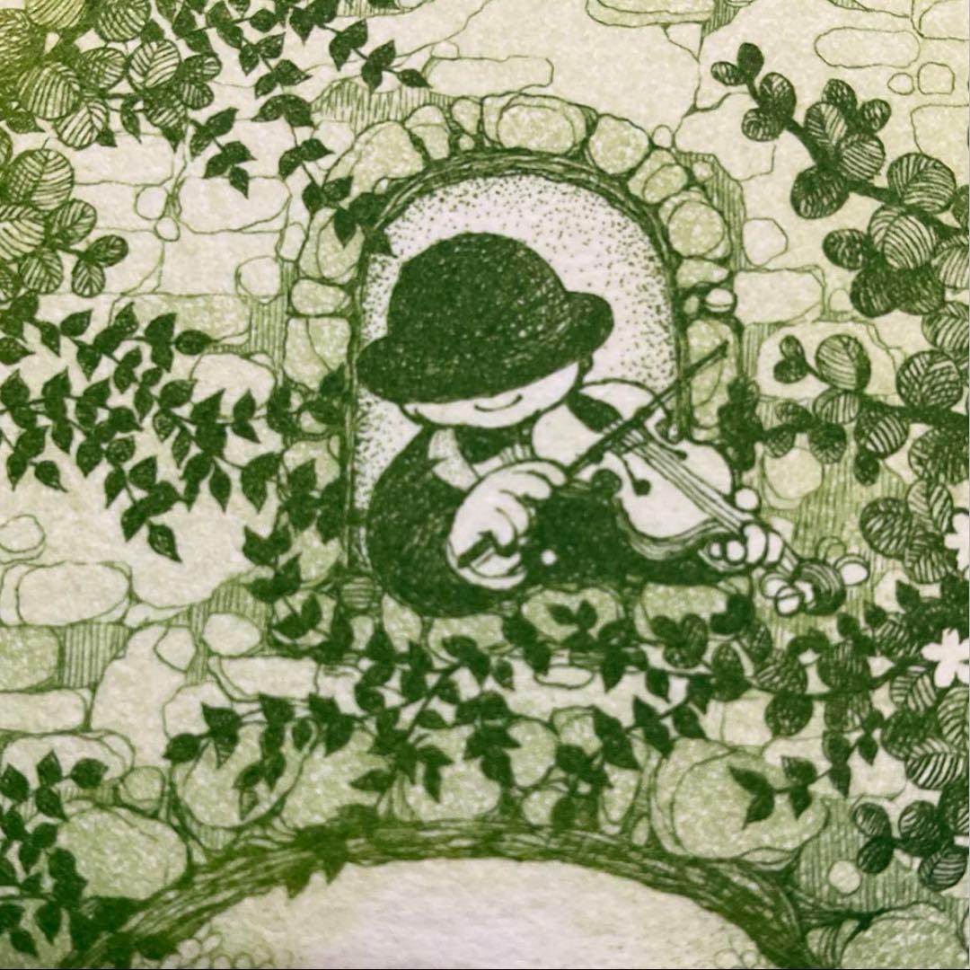 絵画・額縁・銅版画・上砂理佳・Prelude・エッチング・メルヘン・美術品・雑貨