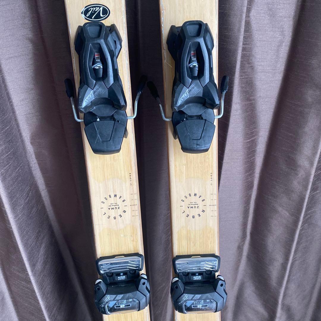 ZUMA スキー板　BAMBOO 167 フィッシャースキーカバー付き！