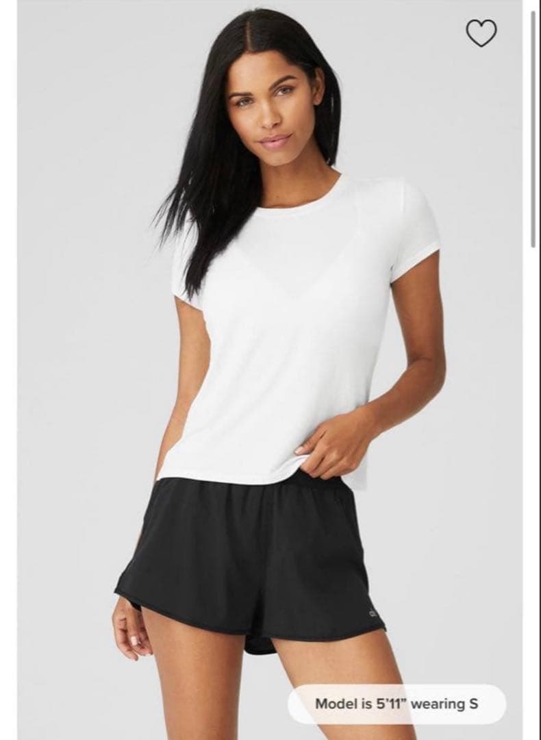 【alo】ALL DAY SHORT SLEEVE Sサイズ 新品