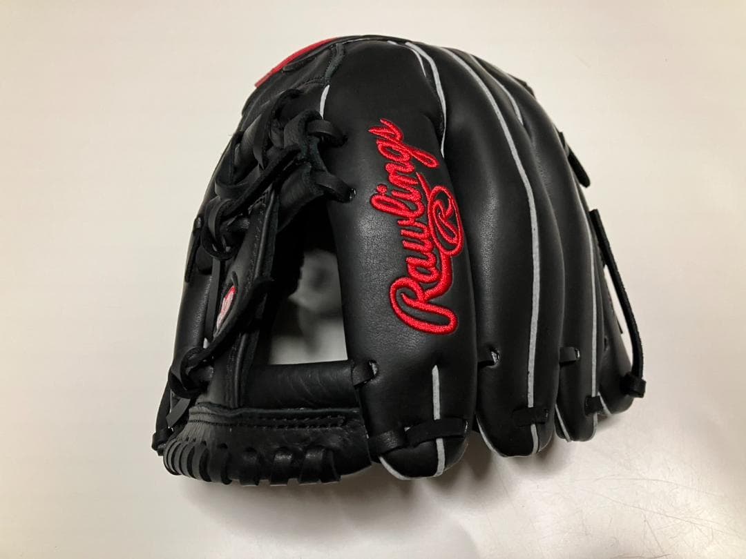 ローリングス 　黒　Rawlings　軟式野球用グラブ 成人学生用