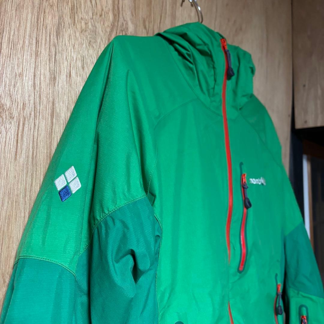 montbell フード付きジャケット 緑/スノーウェア、 スノーボード、スキー