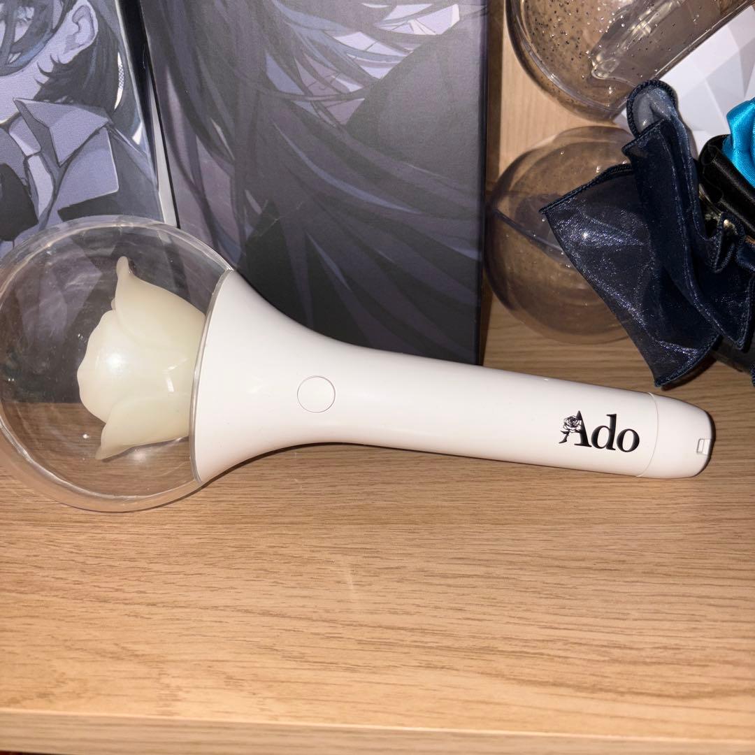 Ado 喜劇 マーズ カムパネルラ ペンライト リボン 銀テ付き