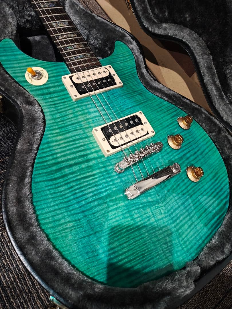 ギター EpiphoneTakDCStandard Plus Top Aqua Blue