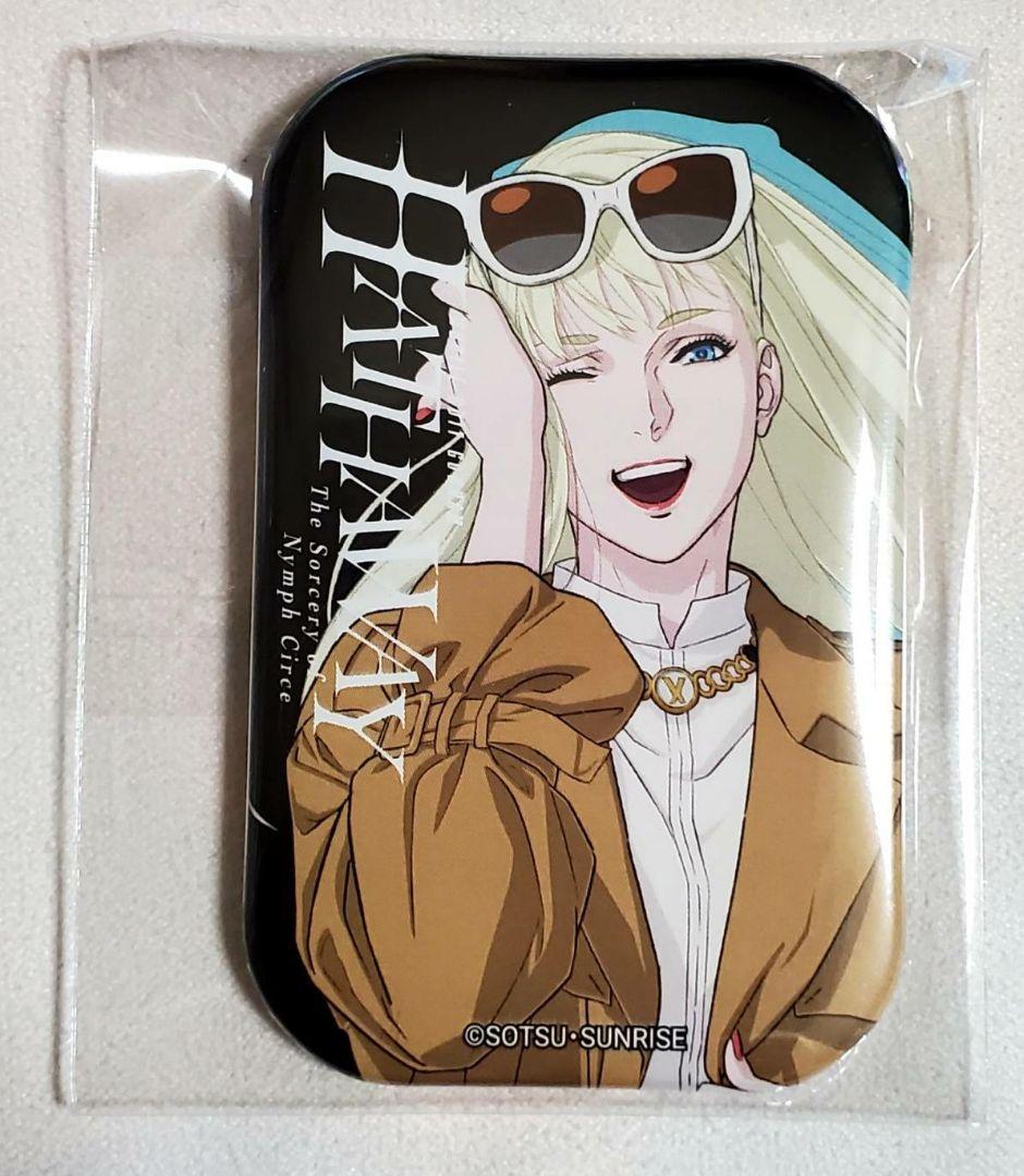 閃光のハサウェイ 公式ショップ スクエア缶バッジ ギギ・アンダルシア 3点 ①