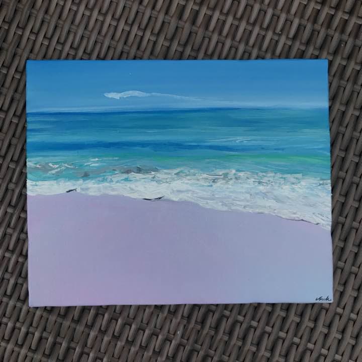 なお♡インテリア♡海の絵♡ロンハーマン