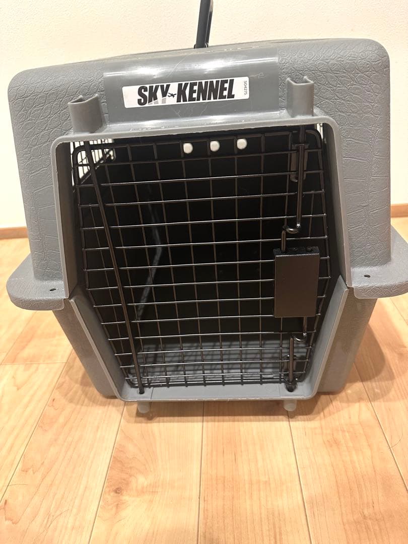美品/犬 猫 ハード キャリーケース ハードクレート 飛行機輸送 車移動 ②