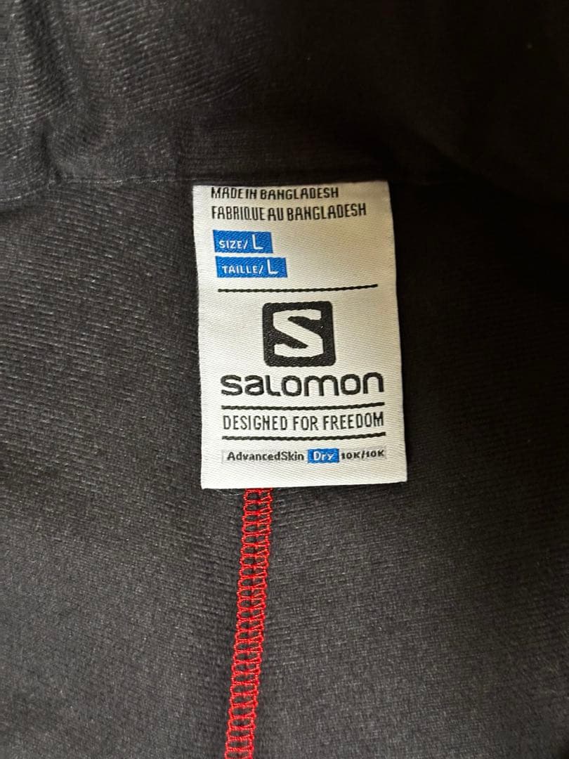 Salomon スキーウェア スノーボードウェア Lサイズ レッド