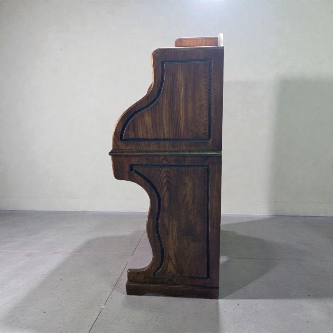 アンティーク　ヴィンテージ　蛇腹　ライティングビューロー　デスク　机　ドレッサー