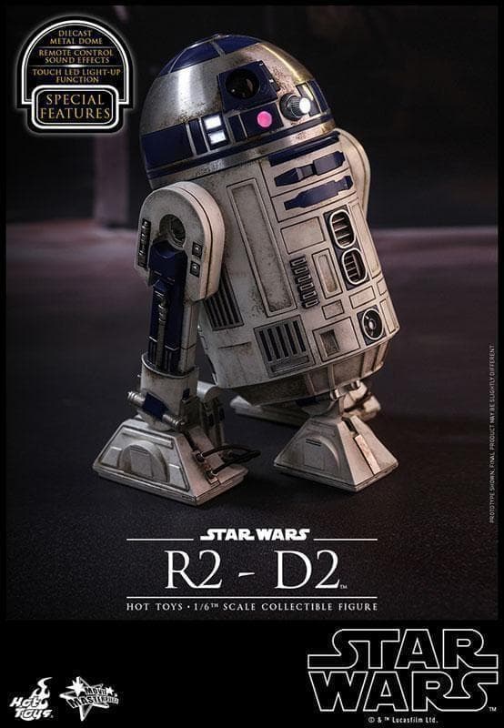 スター・ウォーズ R2-D2/フォースの覚醒　1/6スケール ホットトイズ 新品
