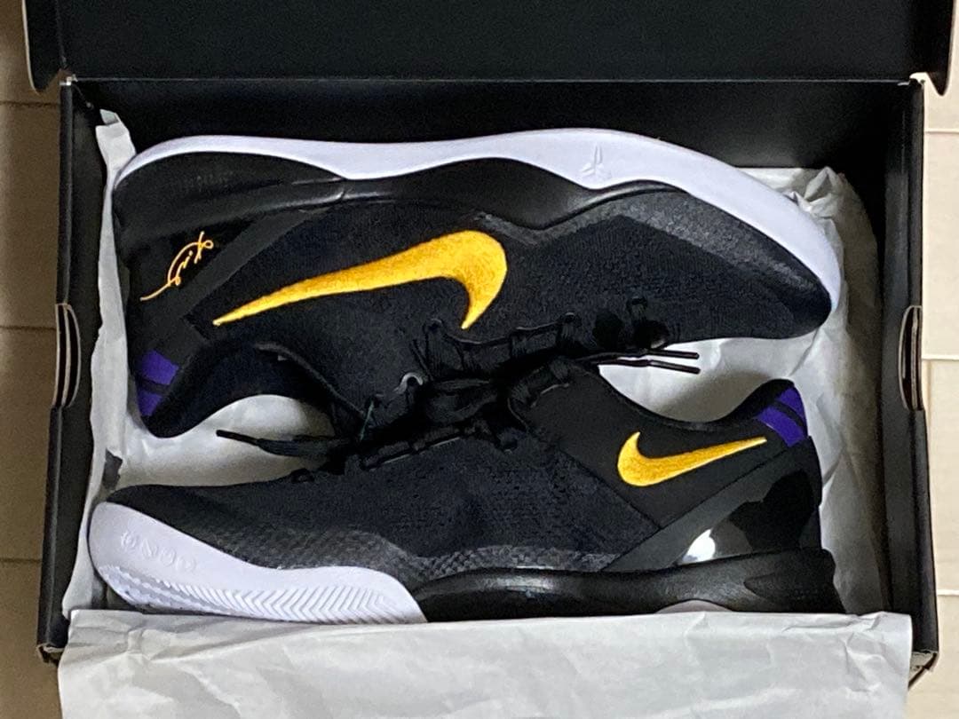 シューズ(男性用) Kobe8 Protro Lakers Away
