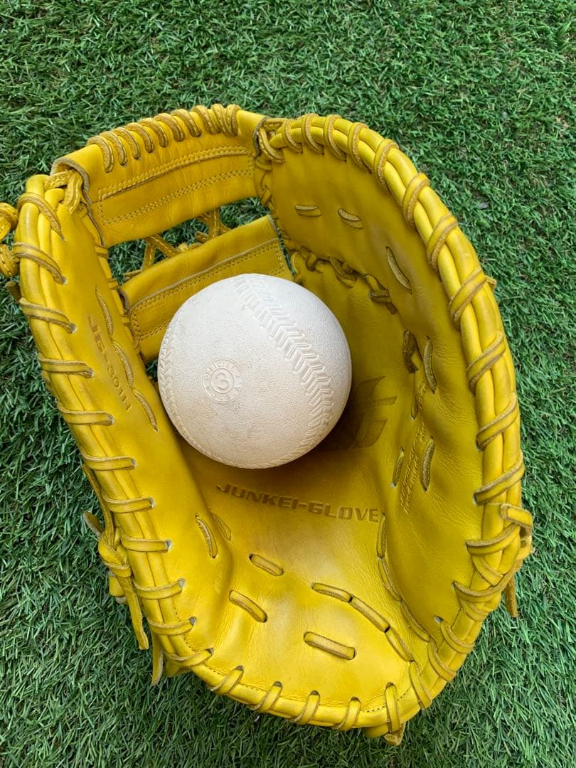 【レア・未使用】ジュンケイ硬式用ファーストミット