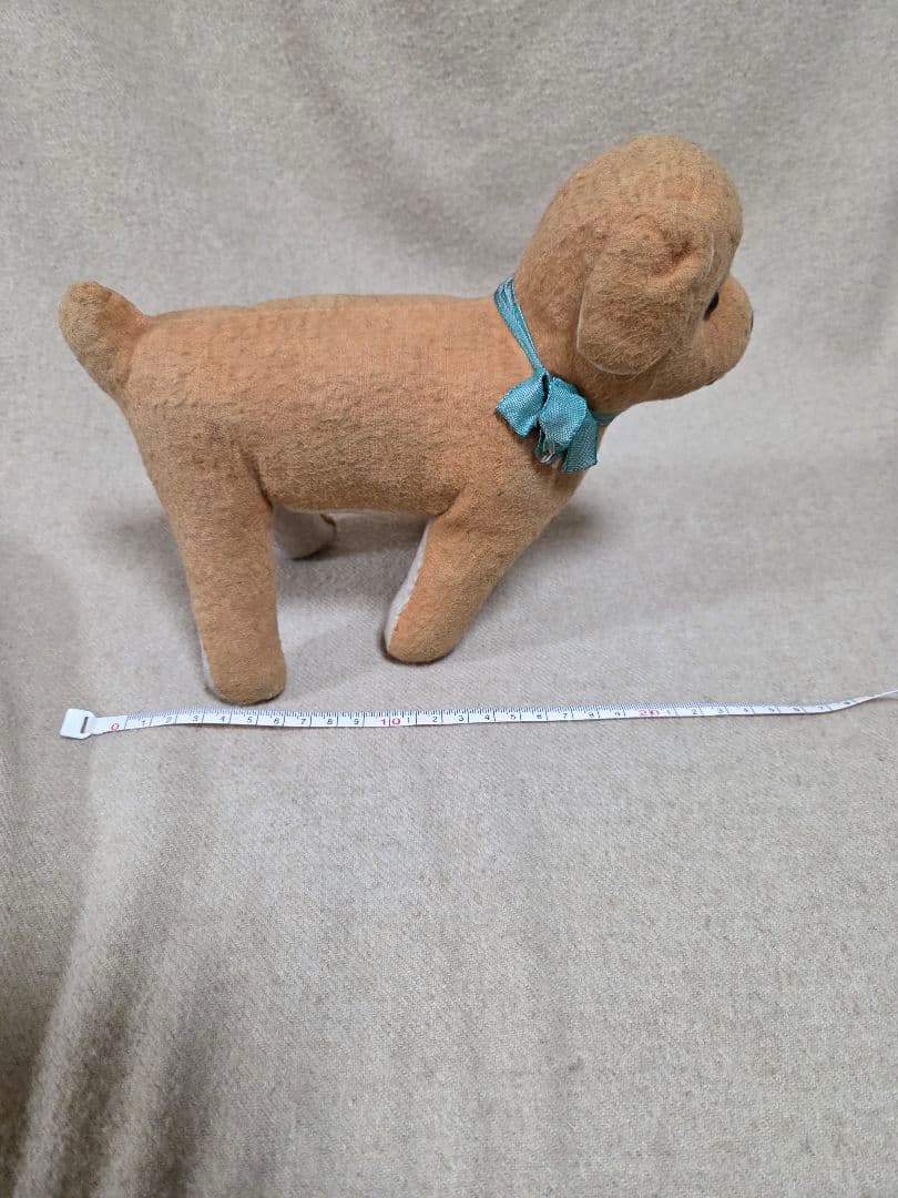 フランスアンティーク　犬ぬいぐるみ