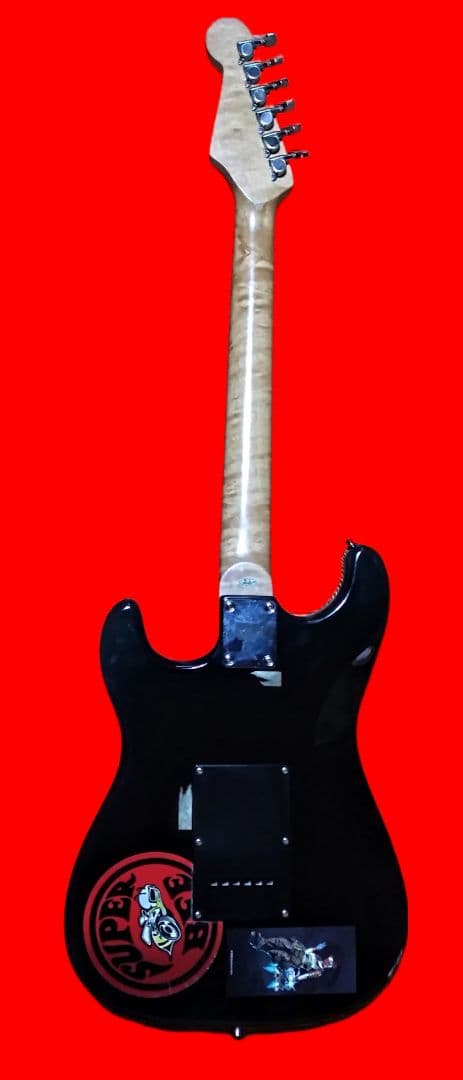 エレキギター ストラトキャスタータイプ ブラック