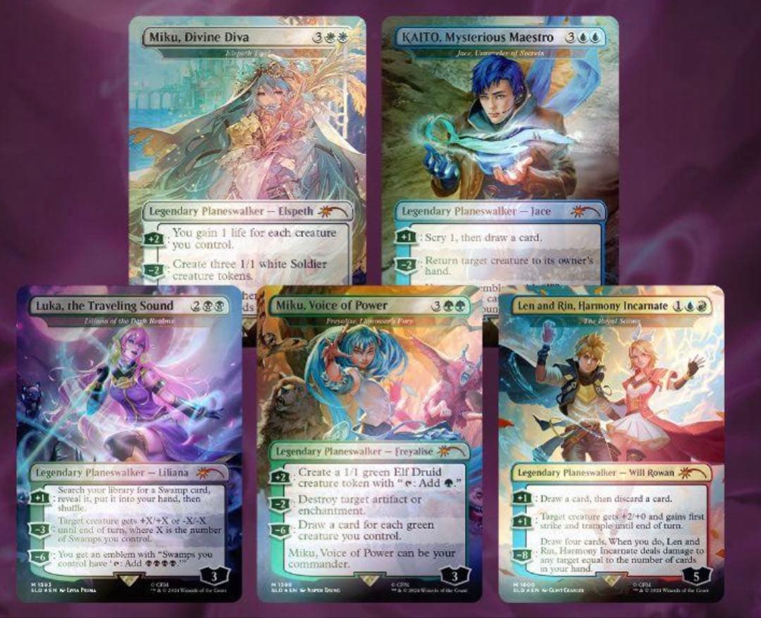 Secret Lair 初音ミク　foil mtg