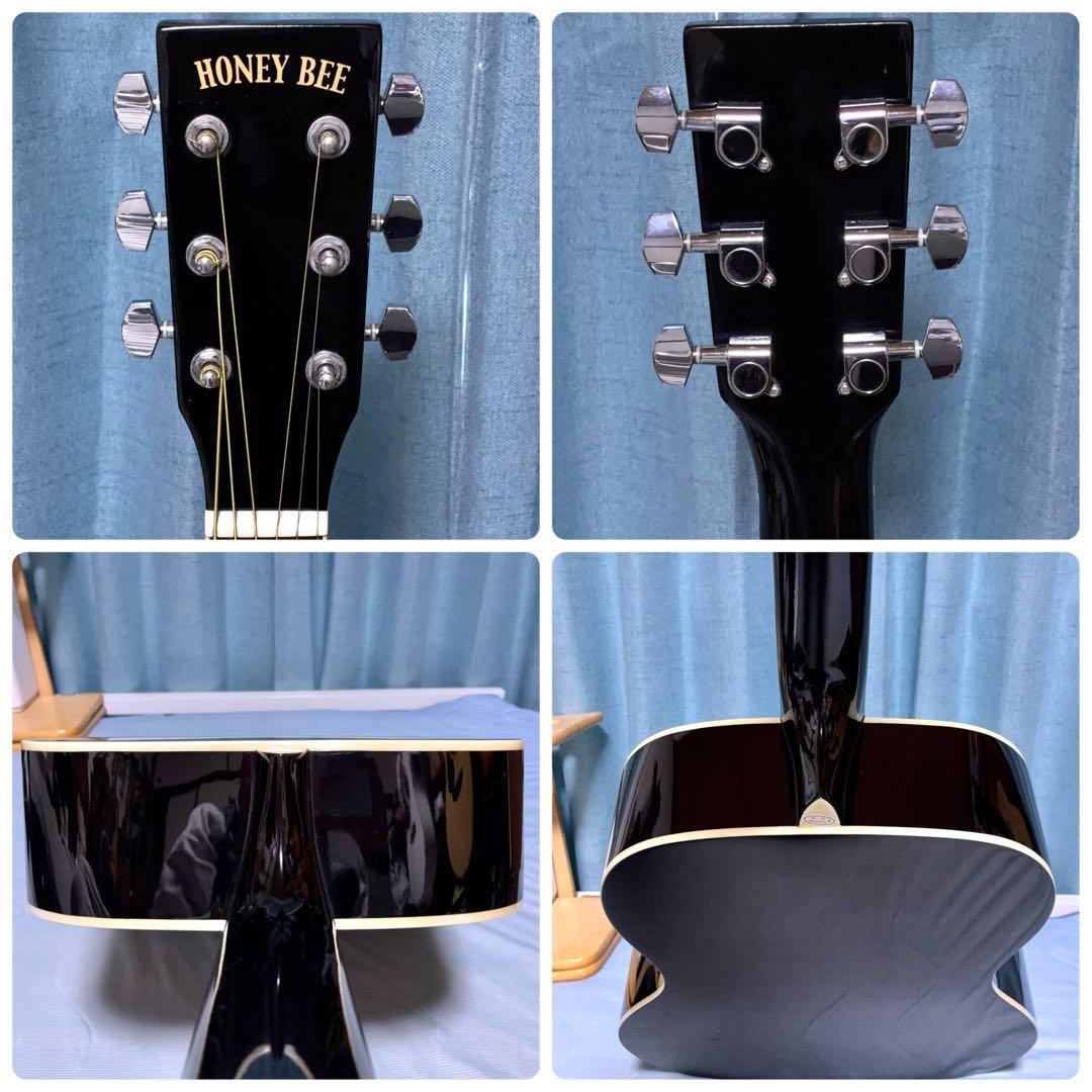 【牛骨】HONEY BEE！F-15 黒 【弾き易く調整☆新品弦】