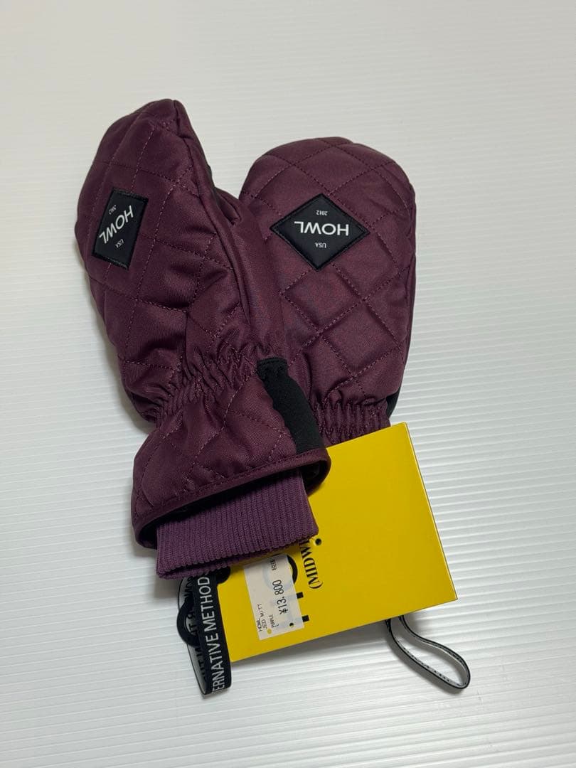 HOWL スノーボード グローブ メンズ Lサイズ パープル　新品未使用　タグ付