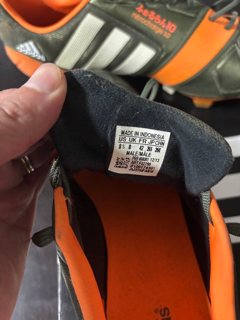 adidas adizeroサッカーシューズ サイン入り ※ディエゴ・フォルラン