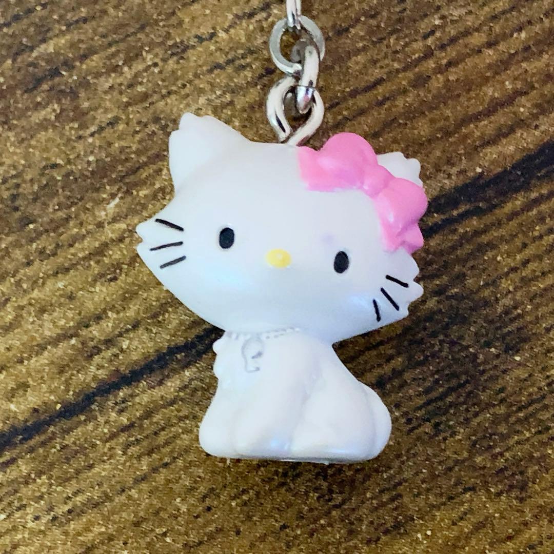 【激レア 】希少　チャーミーキティ　アクセサリーホルダー　クリアハート＆パール