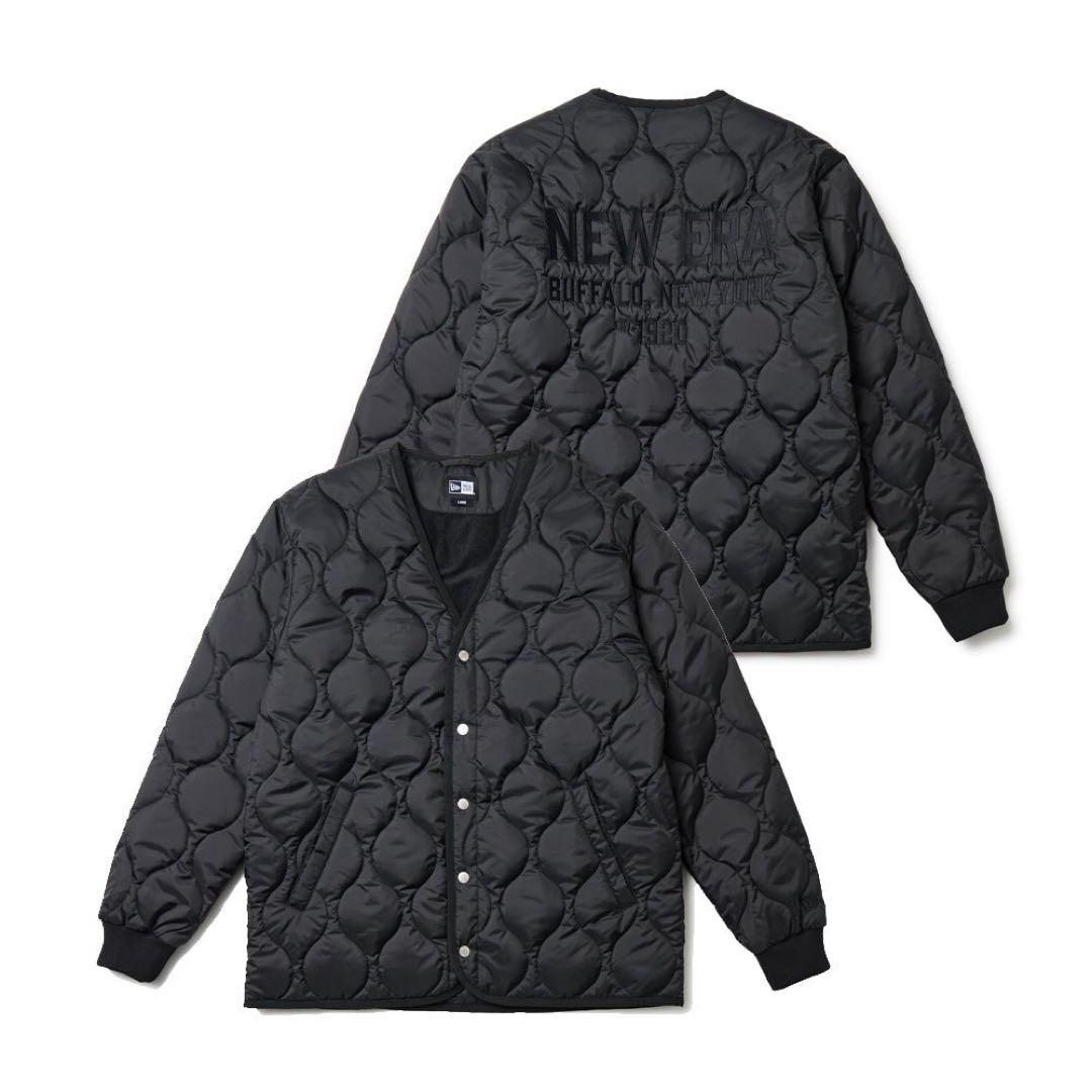 ニューエラゴルフ インサレーテッドキルティング　セットアップ ブラック L
