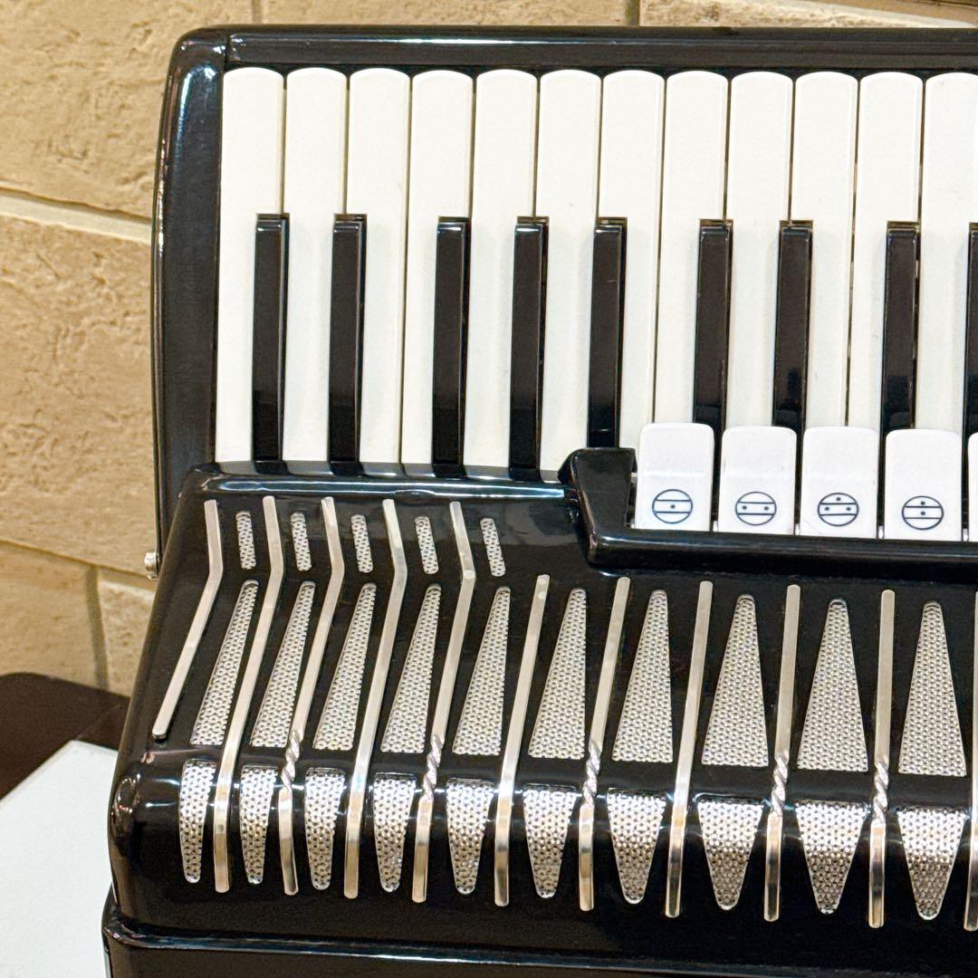 専用 YAMAHA ヤマハ YA-80 アコーディオン 音良好 純正ケース付