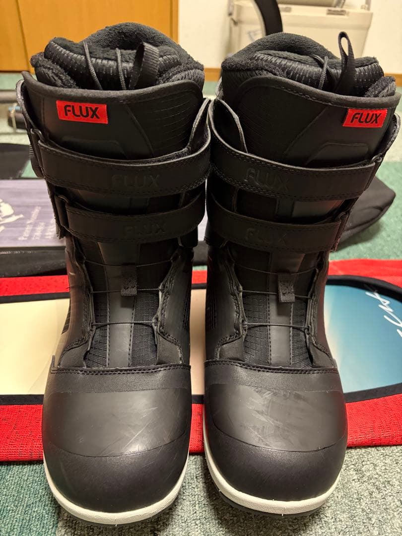 FLUX BOA ブラック スノーボードブーツ　HBボア