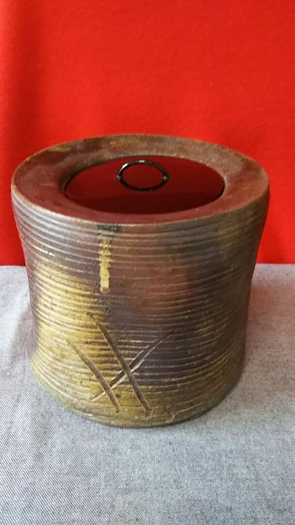 古備前焼き。水指