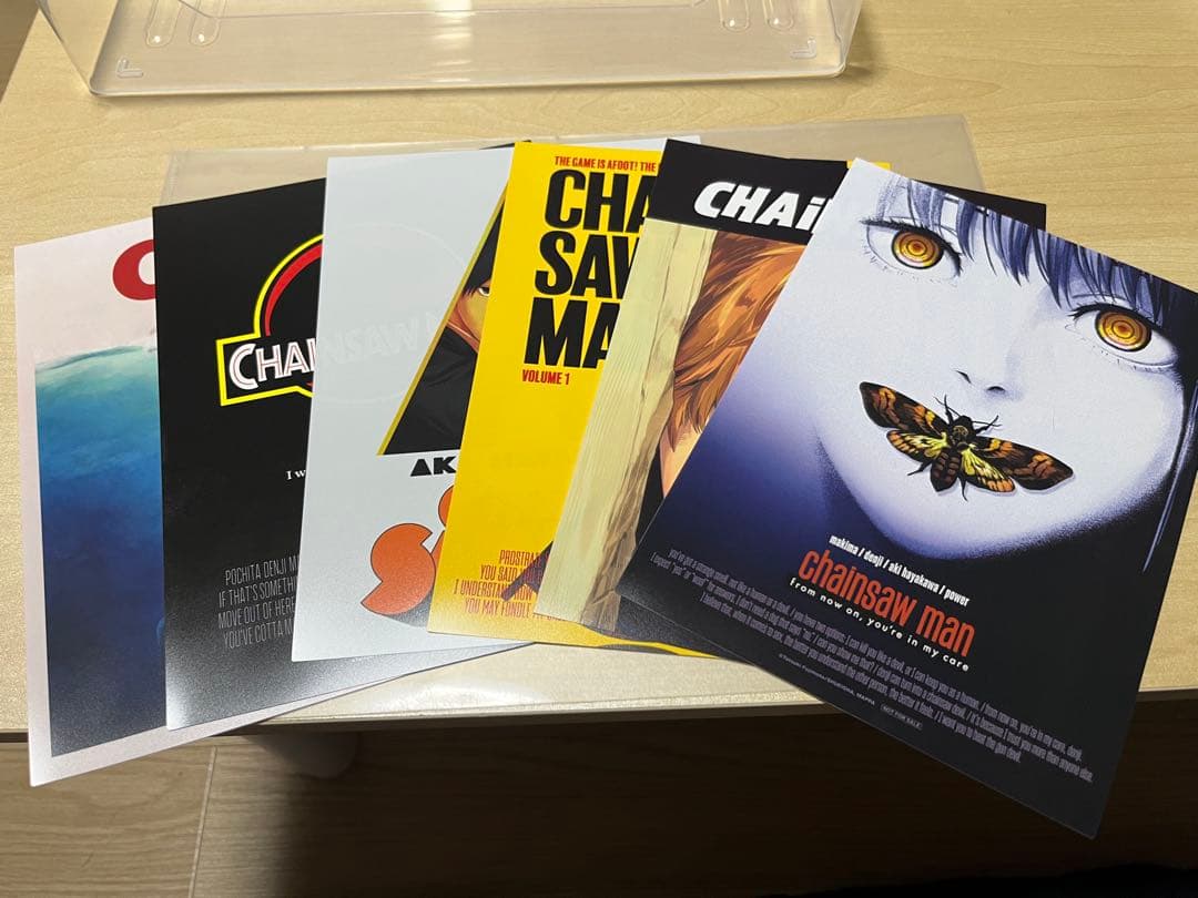 チェンソーマン Blu-ray MAPPA全巻購入特典 イラストカード　全6枚