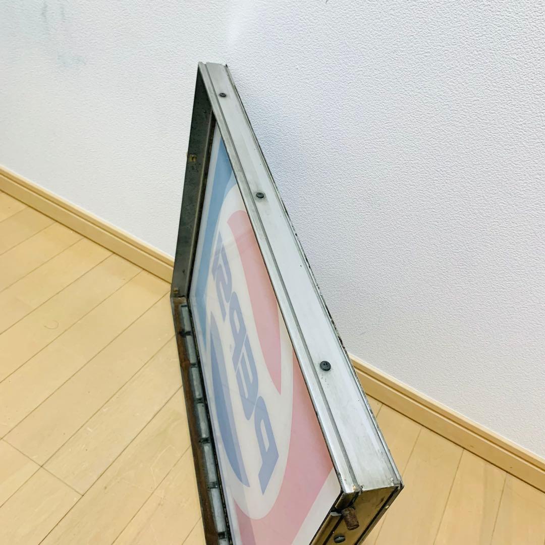 ペプシ PEPSI プラスチック 看板 電飾 フレーム