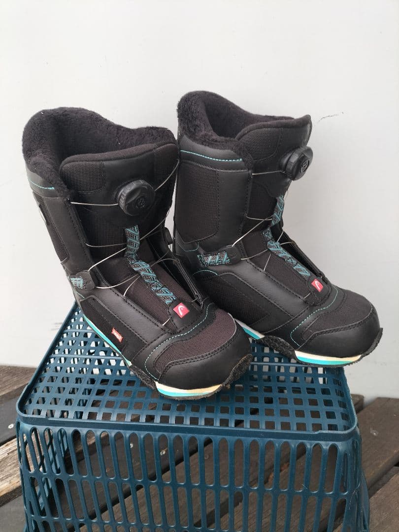 head スノーボードブーツ 24.4〜25.5 boa 子供 キッズ