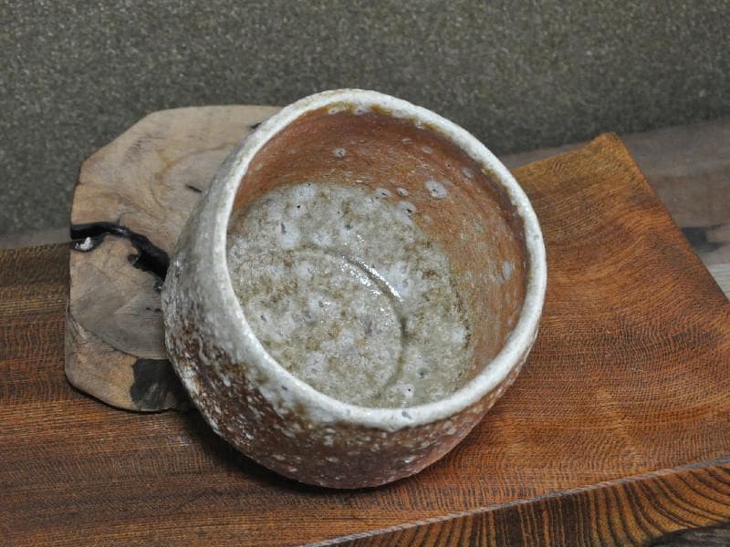 ＜obaba＞澤 清嗣　信楽焼　茶碗　共箱・共布付き