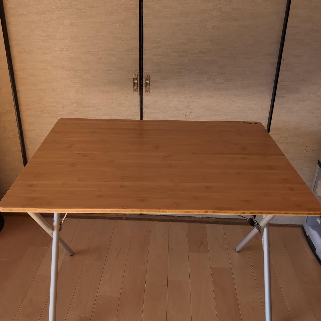 【スノーピーク 】ワンアクションテーブル竹