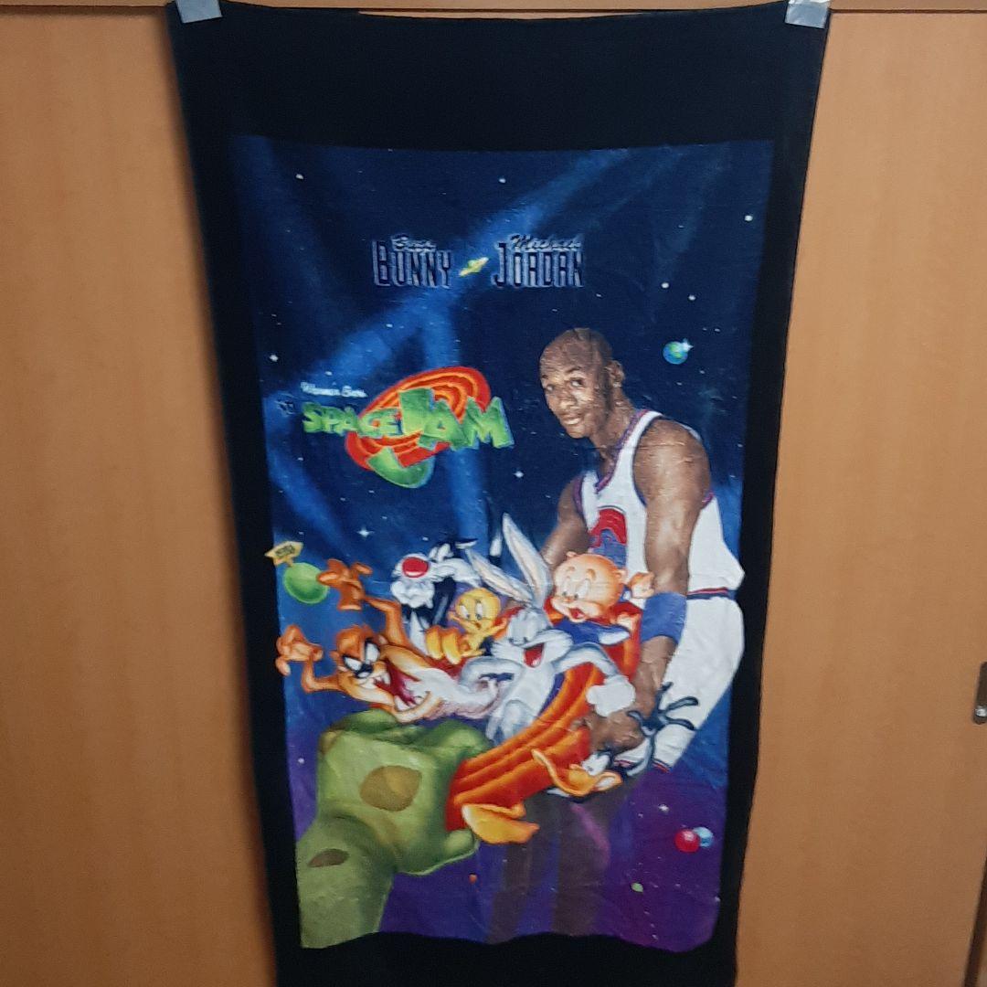 Space jam  ルーニートゥーン×マイケル・ジョーダン ロングタオル