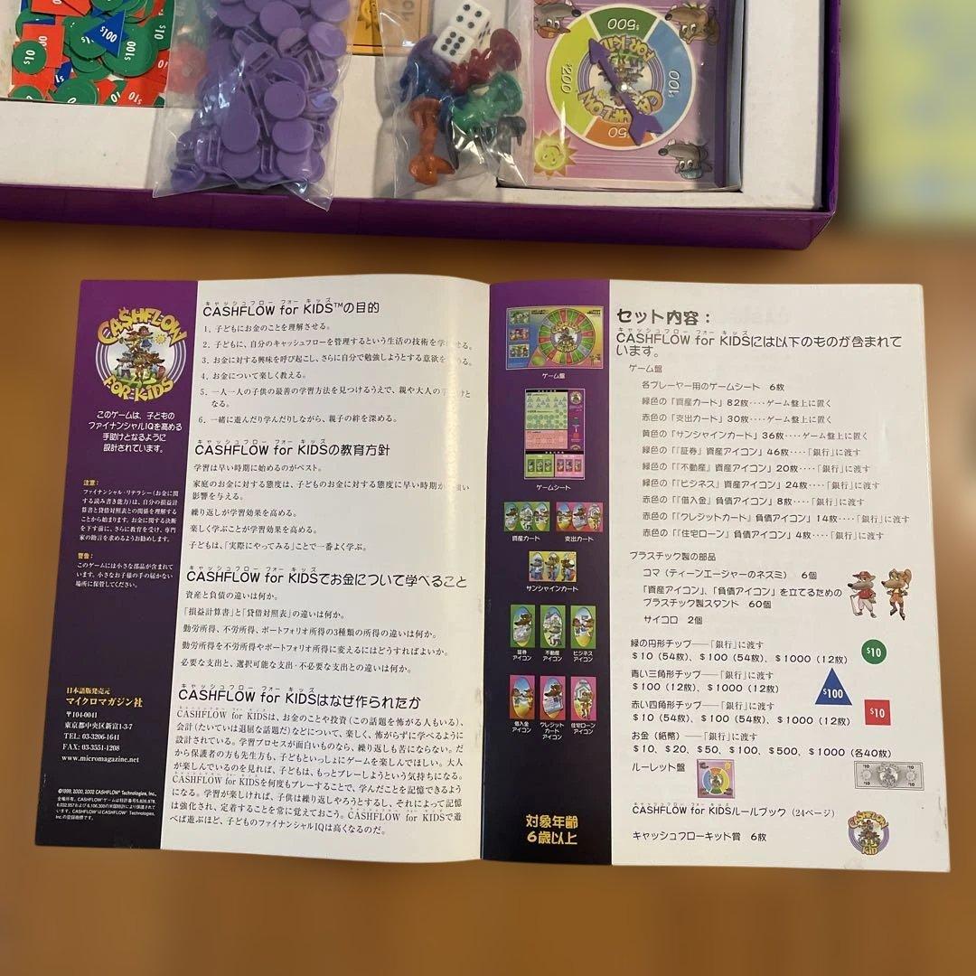 CASHFLOW for KIDS ボードゲーム