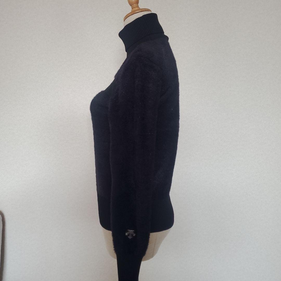 i*✨様 DESCENTE CRYSTAL ラメミックスシャギータートルネックセ