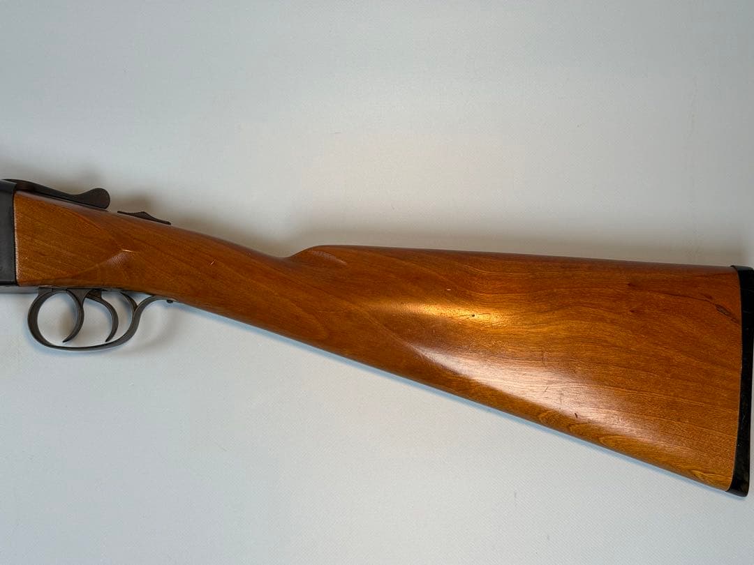 ハドソン製水平二連ダブルバレルショットガン 木製ストック