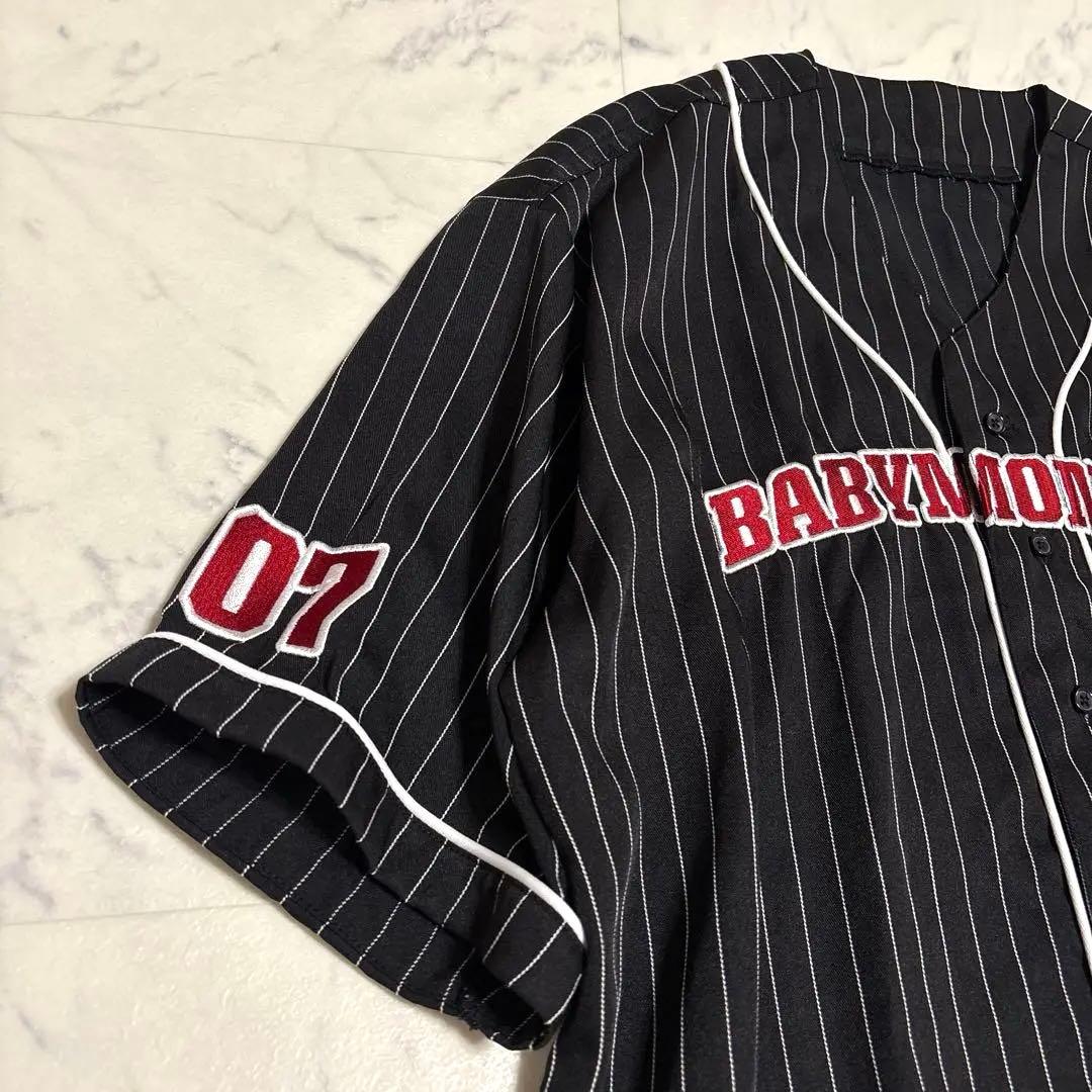 BABYMONSTER ユニフォーム ベースボールシャツ Mサイズ 黒