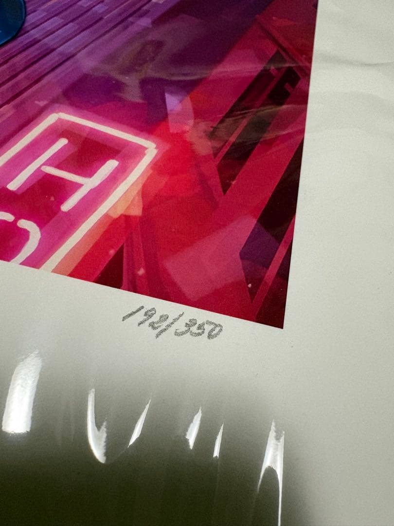 スパイダーグウェン アンマスク リー・ジーヒョン アートプリント 未開封