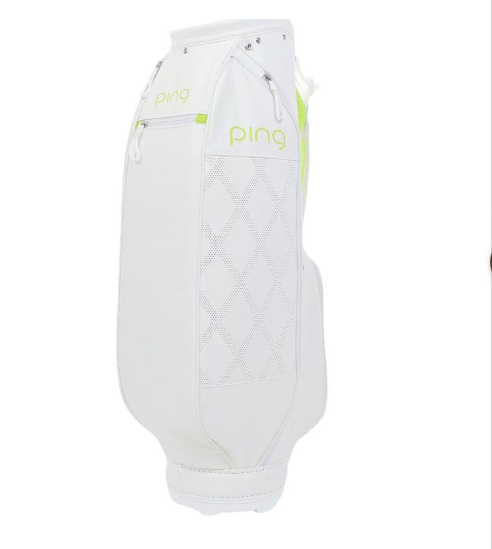 ★値下げ★【新品・未使用】pingレディースキャディバッグ白