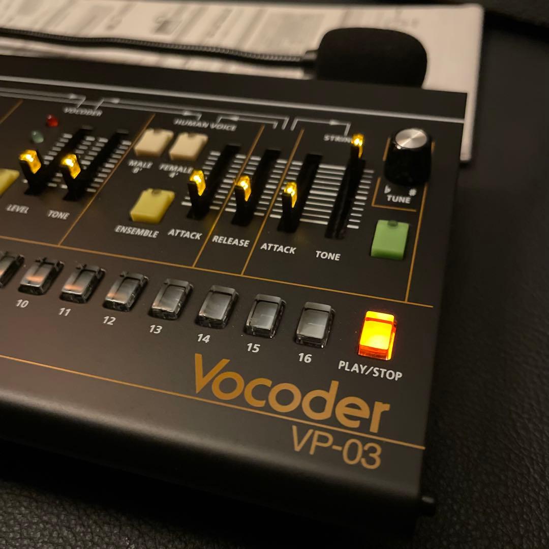 Roland Vocoder VP-03 ヴォコーダー VP-330 YMO機材