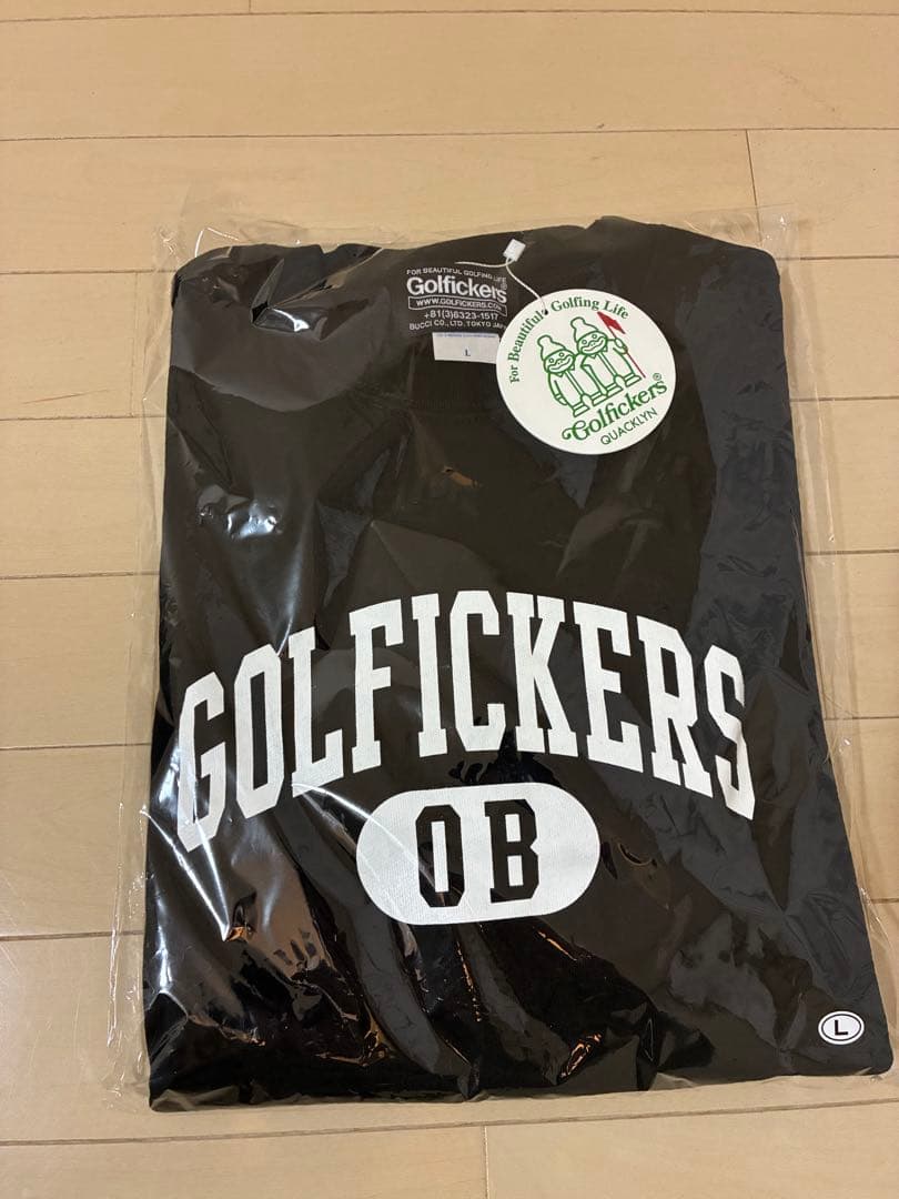 ゴルフィッカーズ　Half Sweat -Black- L size