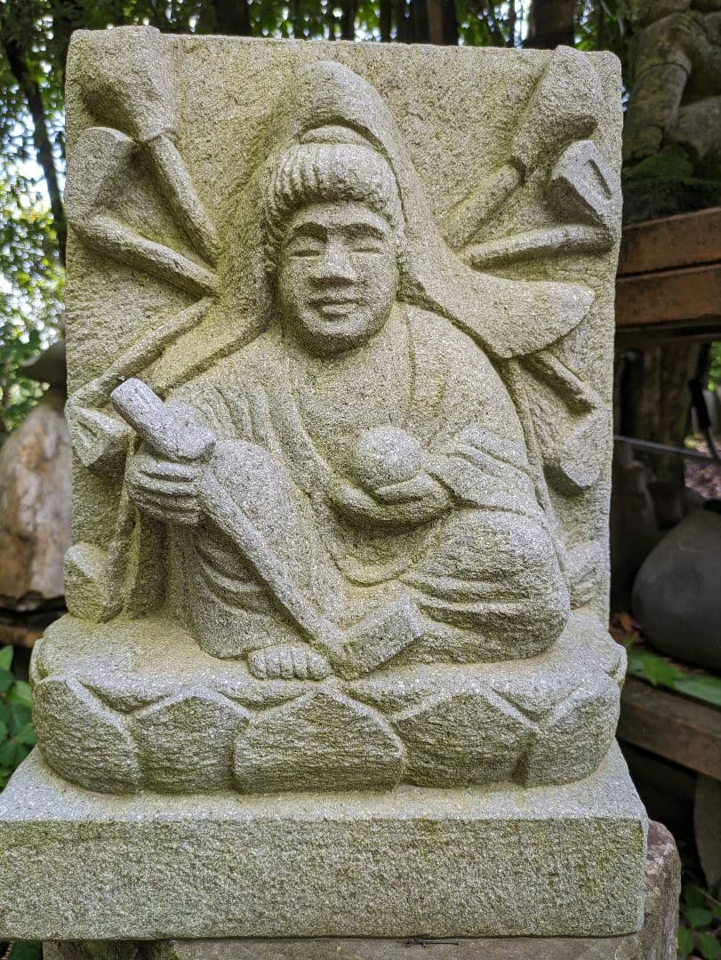 石仏、ゴルフ観音、倉田辰彦作